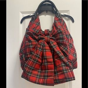 Original Betsey Johnson tartan plaid bag!!! ❤️